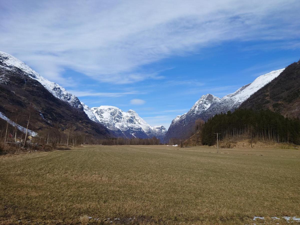 Trollbu Aabrekk Gard Villa Briksdalsbre Exterior foto