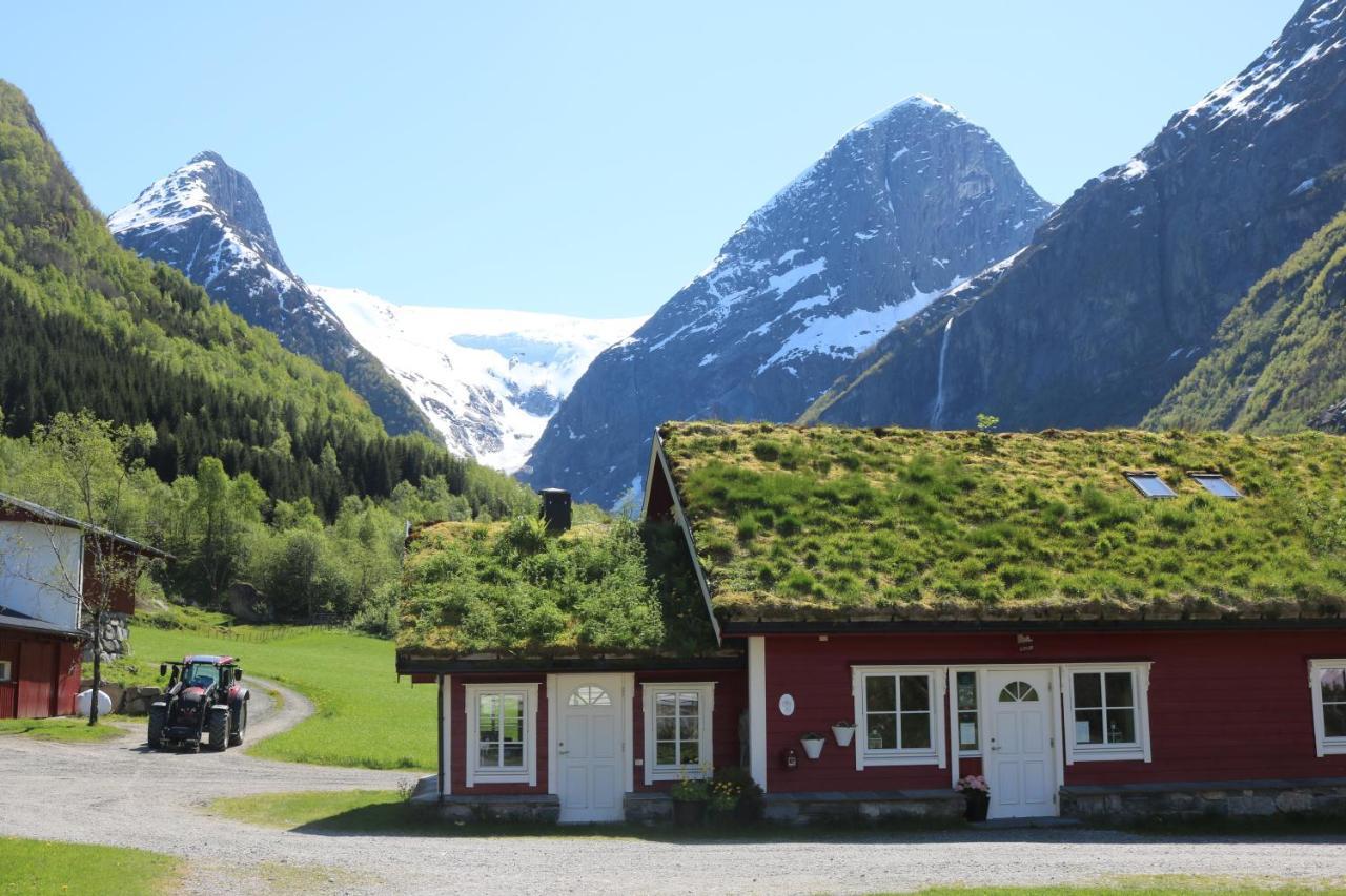 Trollbu Aabrekk Gard Villa Briksdalsbre Exterior foto