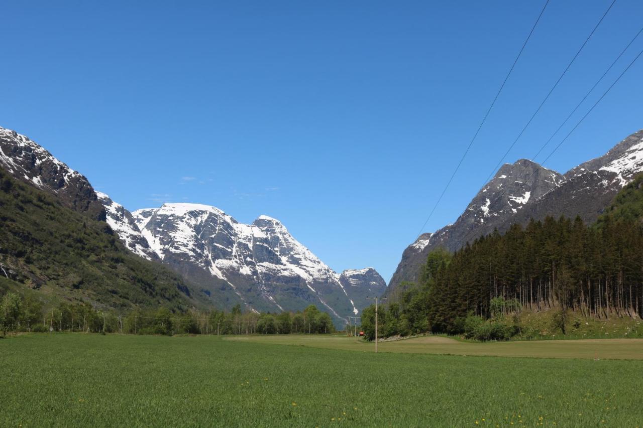 Trollbu Aabrekk Gard Villa Briksdalsbre Exterior foto